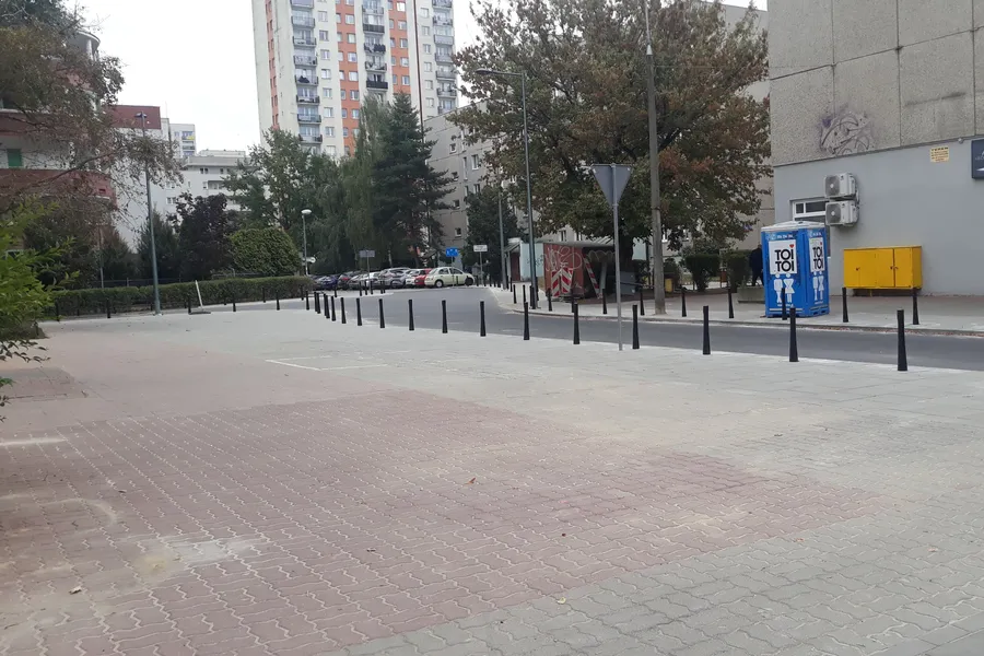 Warszawa, utrudnienie