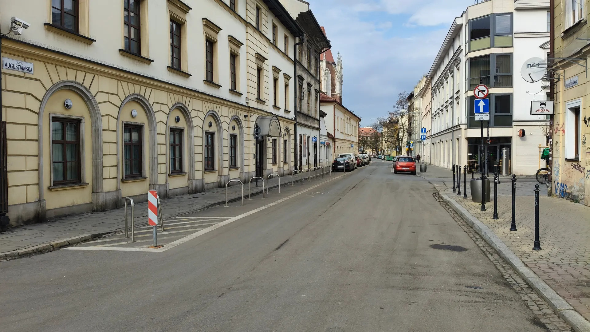 Kraków, utrudnienie