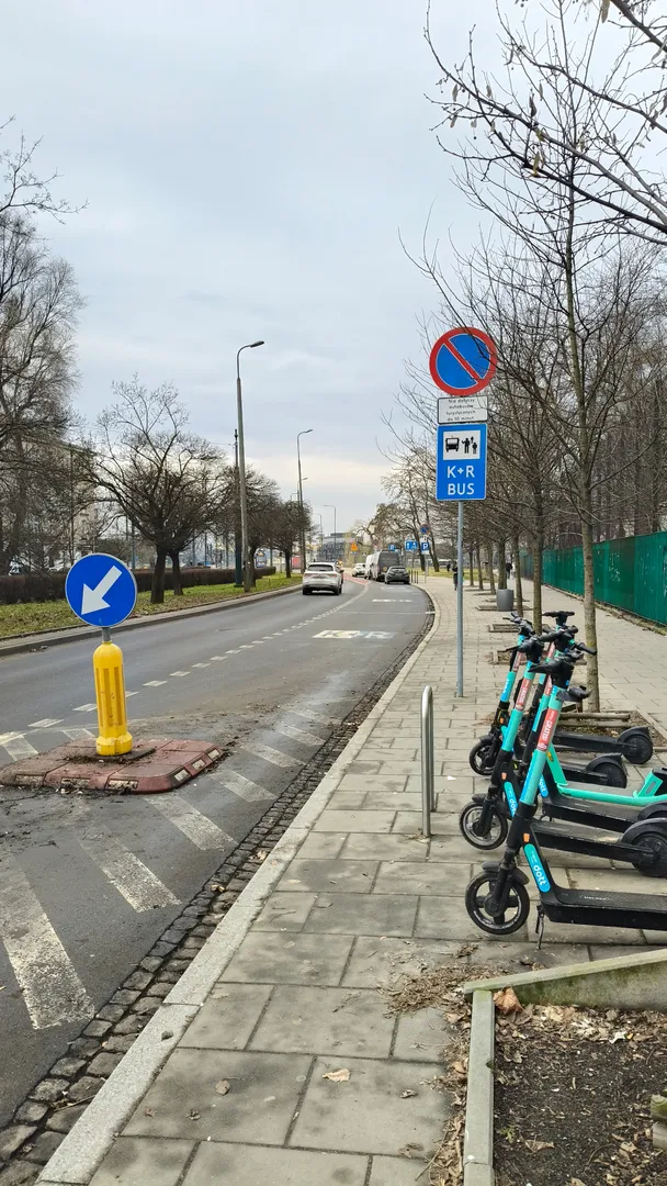 Kraków, utrudnienie