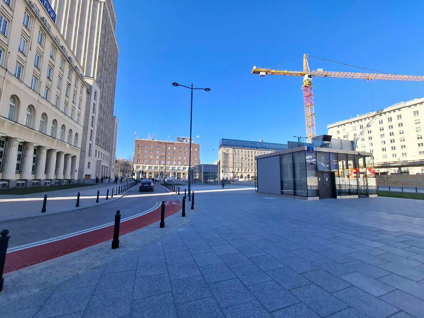 Warszawa, utrudnienie