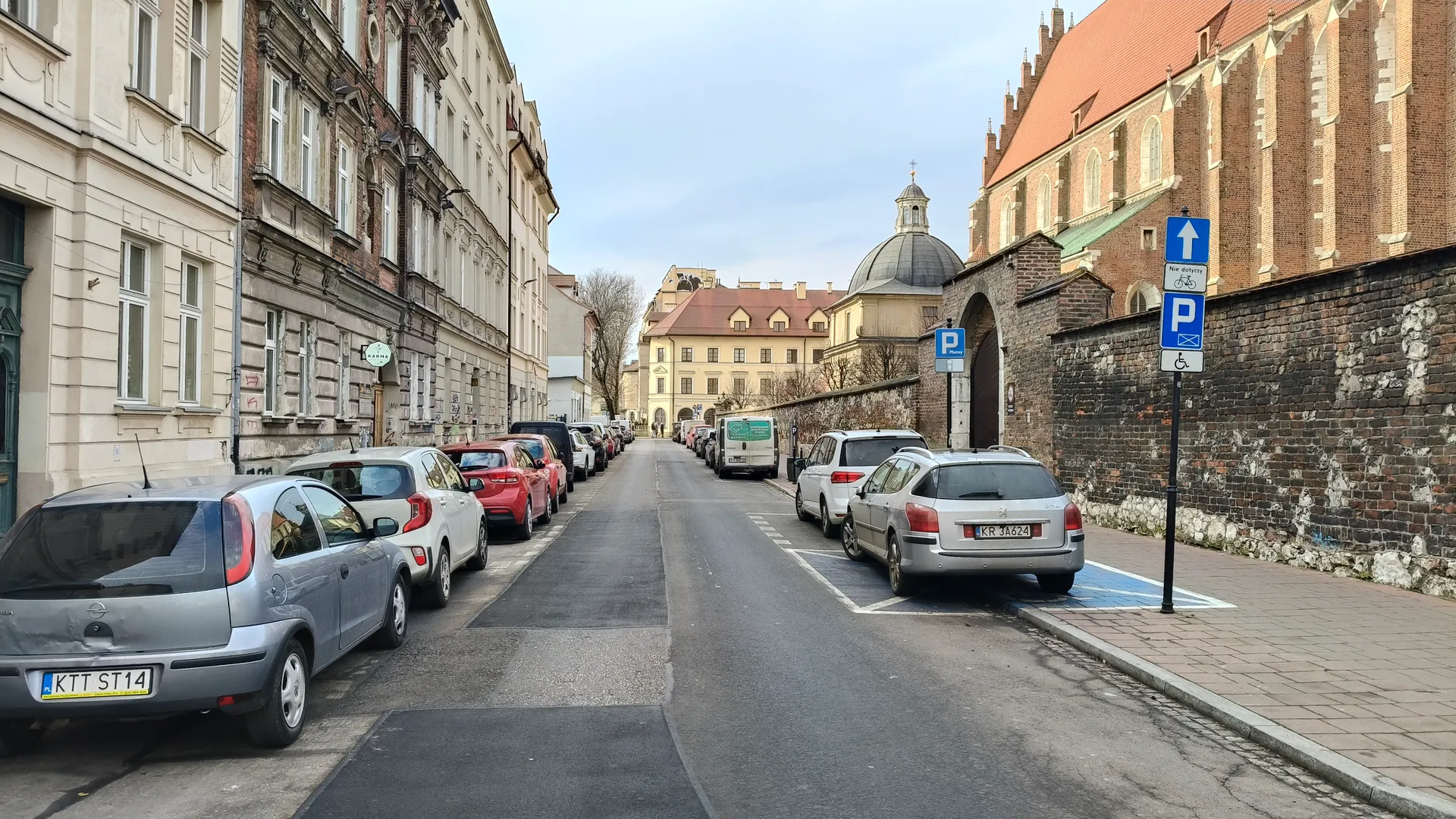 Kraków, utrudnienie